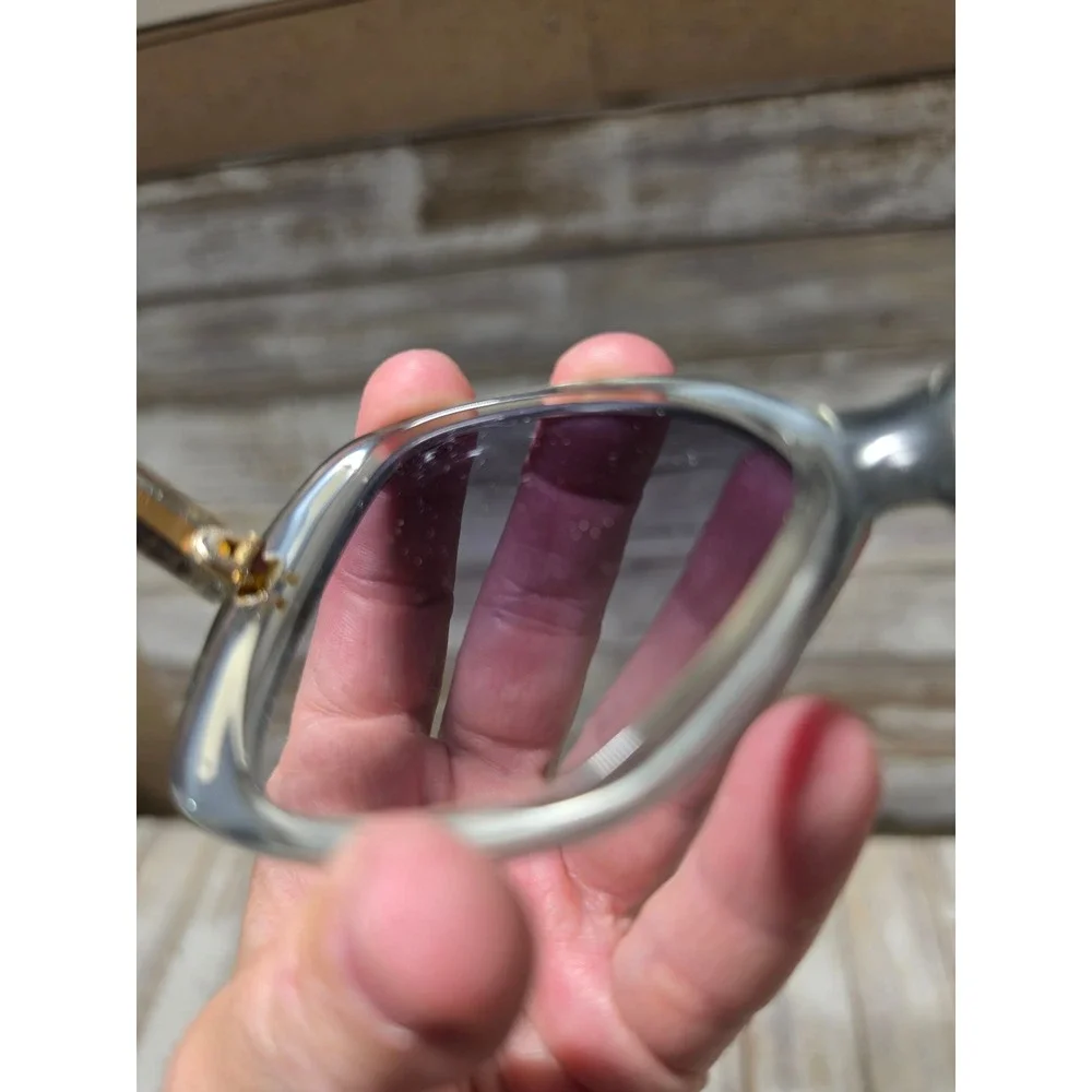 Vintage Nina Ricci Oversized Sunglasses Frames France with Pouch - READ / TLC